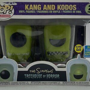 Funko Pop! Simpsons Treehouse of Horror Kang and Kodos SDCC Exclusive 2 Pack